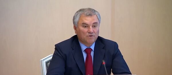 Володин: Россия и Беларусь делают все для защиты исторической правды - Sputnik Латвия