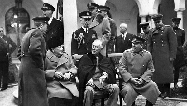 Ялтинская (Крымская) конференция союзных держав, 1945 год - Sputnik Латвия