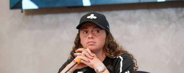 Елена Остапенко. Пресс-конференция в преддверии теннисного турнира в Таллине - Sputnik Латвия