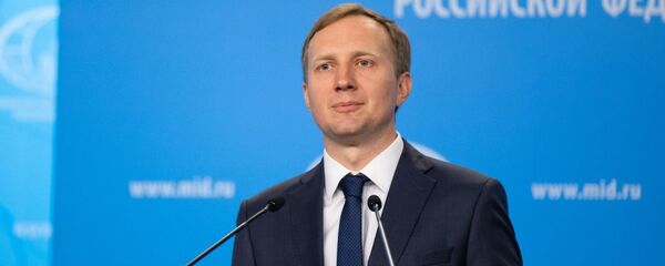 Заместитель директора департамента информации и печати МИД РФ Алексей Зайцев - Sputnik Латвия