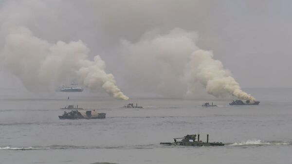 РФ развернула Океанский щит: ударная мощь трех флотов на Балтике - Sputnik Латвия