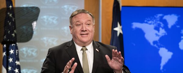 Государственный секретарь США Майк Помпео  Государственный секретарь США Майк Помпео  - Sputnik Latvija