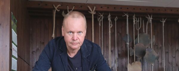 Председатель правления рыбоконсервного АО Brīvais Vilnis в Салацгриве Арнольдс Бабрис.  Председатель правления рыбоконсервного АО Brīvais Vilnis в Салацгриве Арнольдс Бабрис. - Sputnik Latvija