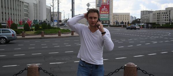 Корреспондент Sputnik Евгений Олейник Корреспондент Sputnik Евгений Олейник - Sputnik Latvija