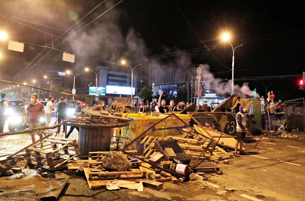 Протесты и беспорядки в Минске после президентских выборов Протесты и беспорядки в Минске после президентских выборов - Sputnik Латвия