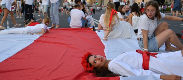 Общегражданский марш За свободу в Минске - Sputnik Латвия