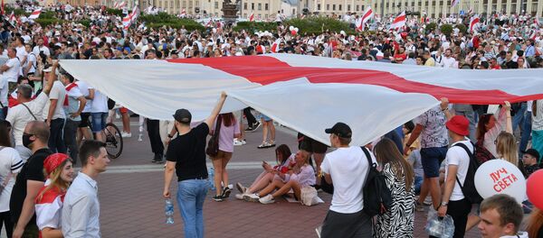 Общегражданский марш За свободу в Минске - Sputnik Латвия