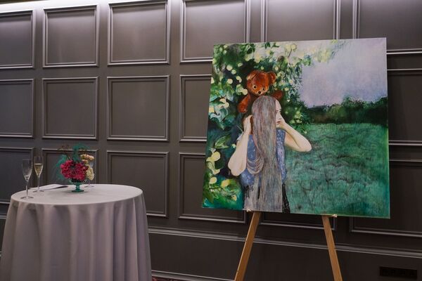 Прекрасное Ничто: в рижском отеле открылась выставка молодой художницы - Sputnik Латвия