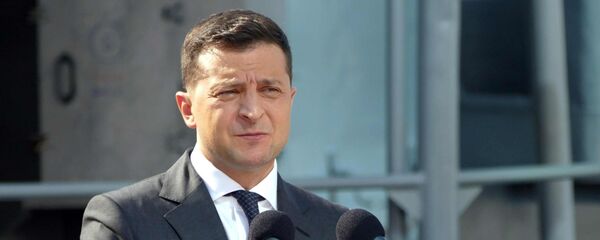 Президент Украины Владимир Зеленский - Sputnik Латвия