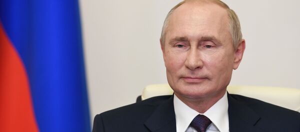 Президент РФ Владимир Путин Президент РФ Владимир Путин - Sputnik Latvija