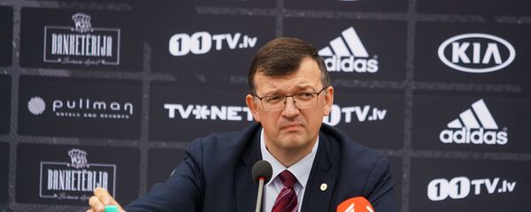 Пресс-конференция и презентация новой формы сборной Латвии по футболу - Sputnik Латвия