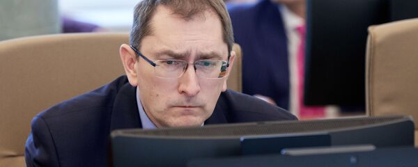 Министр сообщения Талис Линкайтс Министр сообщения Талис Линкайтс - Sputnik Latvija