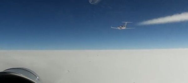 Перехват самолетов-разведчиков над Балтикой: видео из кабины российского истребителя - Sputnik Латвия