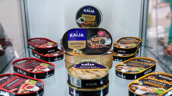 Рыбная продукция рижского производителя Kaija - Sputnik Латвия