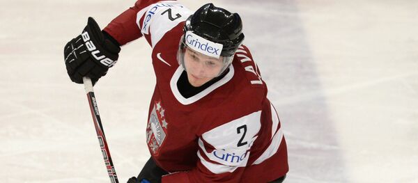 Защитник сборной Латвии Родриго Лавиньш Защитник сборной Латвии Родриго Лавиньш - Sputnik Латвия