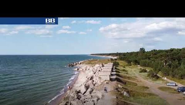 В Латвии в море смывает остатки защитных фортов Лиепайской военно-морской базы - Sputnik Латвия