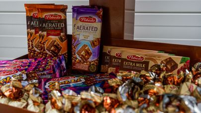 Часть ассортимента латвийской фабрики Pobeda