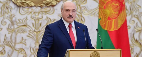 Вступление А. Лукашенко в должность президента Белоруссии Вступление А. Лукашенко в должность президента Белоруссии - Sputnik Latvija