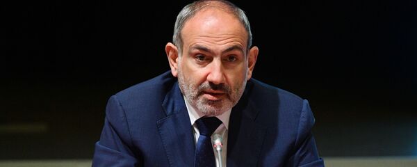 Премьер-министр Армении Никол Пашинян - Sputnik Latvija