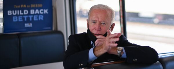 Кандидат в президенты США от Демократической партии Джо Байден Кандидат в президенты США от Демократической партии Джо Байден - Sputnik Латвия