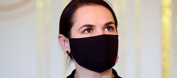 Светлана Тихановская на встрече с президентом Словакии Зузаной Чапутовой Светлана Тихановская на встрече с президентом Словакии Зузаной Чапутовой - Sputnik Латвия