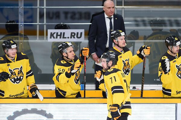 Букартс стал героем матча в Череповце Букартс стал героем матча в Череповце - Sputnik Латвия