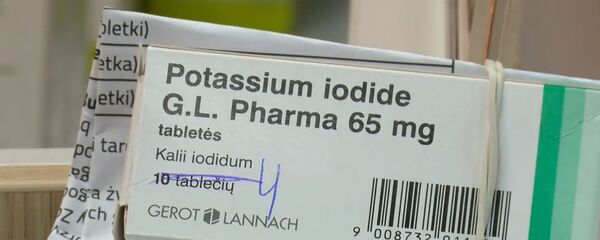 Бесплатный йодид калия на случай аварии на БелАЭС: зачем литовские власти запугивают людей - Sputnik Латвия