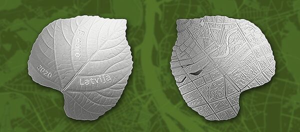 Коллекционная монета Банка Латвии, посвященная заботе об экологии - Sputnik Латвия