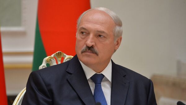 Президент Беларуси Александр Лукашенко  - Sputnik Latvija