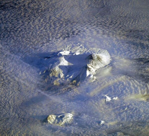 Вулканы Камчатки снятые с борта Международной космической станции - Sputnik Latvija