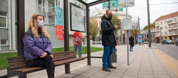 Карантин в Каунасе - Sputnik Латвия