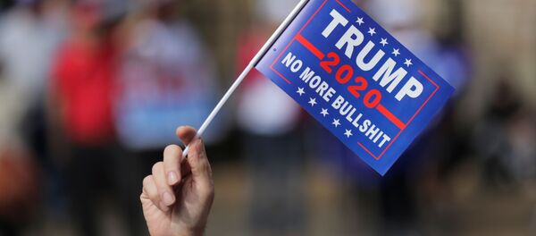 Протестная акция сторонников Дональда Трампа в Атланте Протестная акция сторонников Дональда Трампа в Атланте - Sputnik Latvija