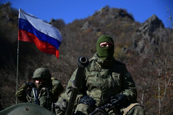 Российские миротворцы в Нагорном Карабахе - Sputnik Латвия