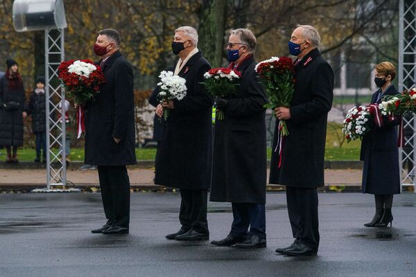 Без Гражданской войны и истребителей НАТО: как Латвия отметила День независимости - Sputnik Латвия