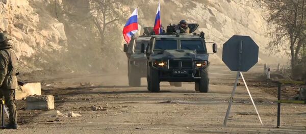 Карабах: российские миротворцы разминировали Лачинский коридор Карабах: российские миротворцы разминировали Лачинский коридор - Sputnik Латвия