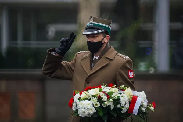 Polijas vēstniecības kara atašejs pulkvedis Petrs Pomazanijs Polijas vēstniecības kara atašejs pulkvedis Petrs Pomazanijs - Sputnik Latvija