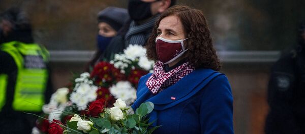 Министр образования и науки Латвии Илга Шуплинска Министр образования и науки Латвии Илга Шуплинска - Sputnik Latvija