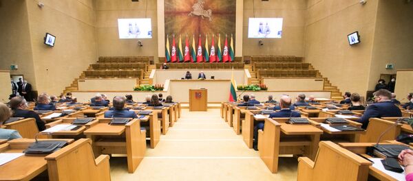 Депутаты Сейма Литвы - Sputnik Латвия