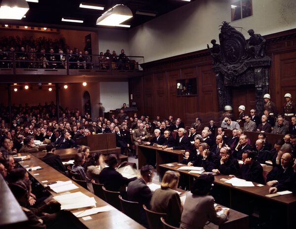 Nirnbergas process, kuru nereti dēvē par Vēstures tiesu, sākās 1945. gada 20. novembrī un ilga gandrīz gadu, līdz 1946. gada 1. oktobrim. - Sputnik Latvija