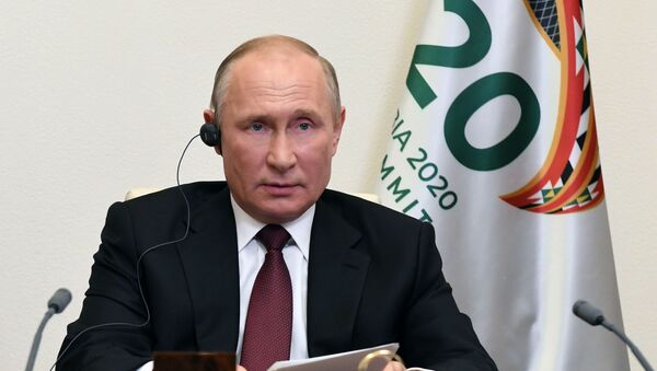 Президент РФ В. Путин принял участие в саммите Группы двадцати - Sputnik Латвия