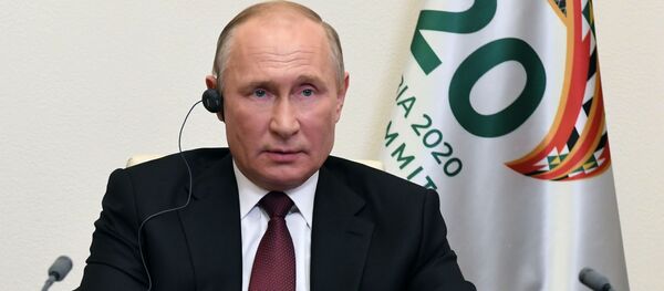 Президент РФ В. Путин принял участие в саммите Группы двадцати Президент РФ В. Путин принял участие в саммите Группы двадцати - Sputnik Latvija