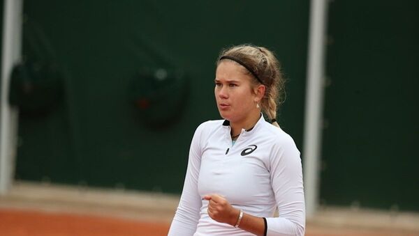 Латвийская теннисистка Камилла Бартоне - Sputnik Латвия