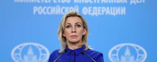 Брифинг официального представителя МИД России М. Захаровой Брифинг официального представителя МИД России М. Захаровой - Sputnik Latvija