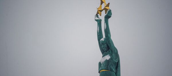 Первый снег в Риге Первый снег в Риге - Sputnik Latvija