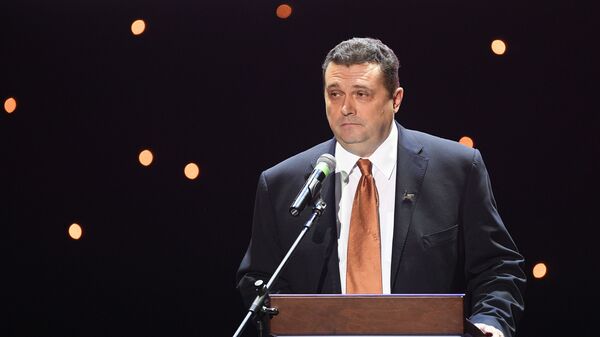 Председатель Союза журналистов России (СЖР) Владимир Соловьев - Sputnik Латвия