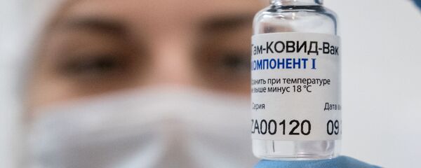 Компонент №1 двухкомпонентной векторной вакцины от коронавируса Спутник V Компонент №1 двухкомпонентной векторной вакцины от коронавируса Спутник V - Sputnik Latvija