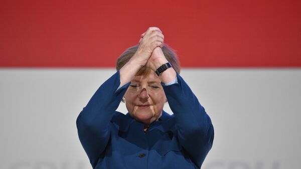 Pirmo vietu reitingā jau desmito gadu ieņem Vācijas kanclere Angela Merkele. - Sputnik Latvija