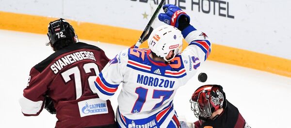 Очередной момент у ворот Динамо (Рига) - Sputnik Латвия