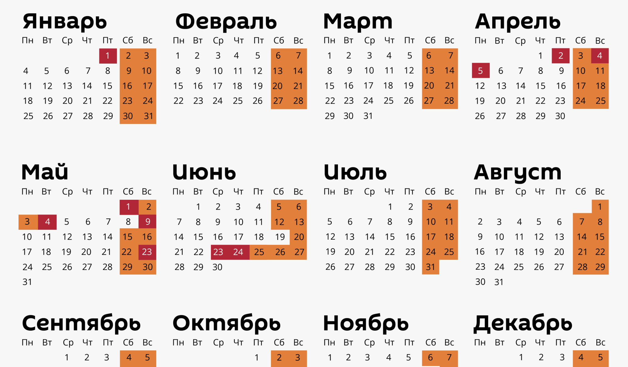 Календарь выходных 2021 Праздничные и выходные дни в 2021 году - 19.12.2020, Sputnik Латвия