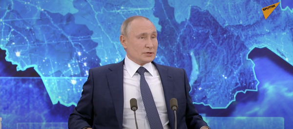 СПУТНИК_LIVE: Большая пресс-конференция Владимира Путина - Sputnik Латвия